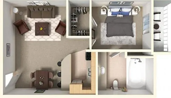 146 Fully Furnished 1Br Suite-Pet Friendly 스코 츠 데일 0*, 스코 츠 데일